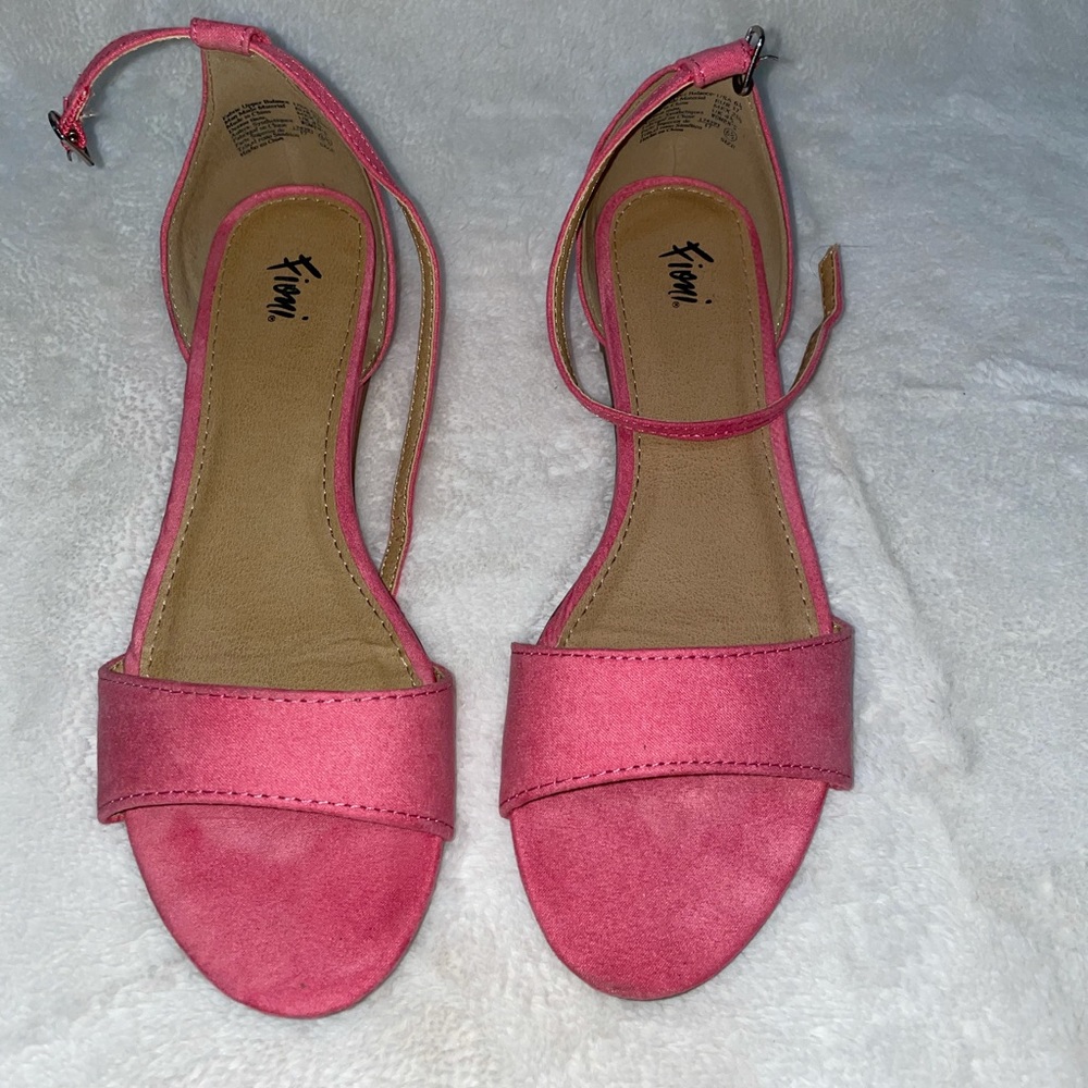 Baby Pink Open Toe Sandals
